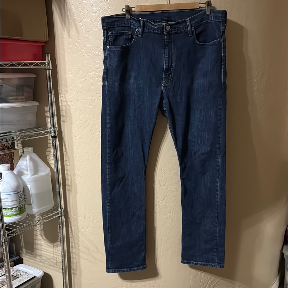 Levi's Blue Straight-Leg Jeans Timeless Design